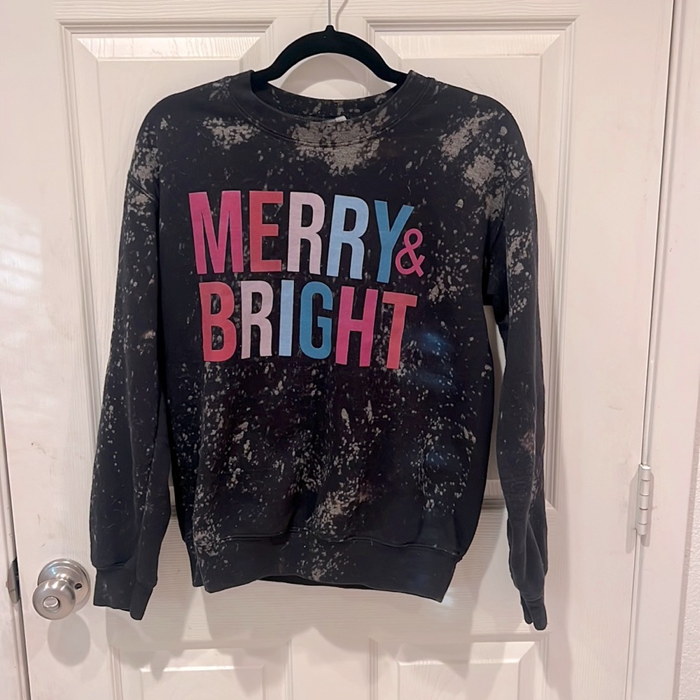Merry & Bright sweatshirt
